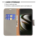 For Samsung Galaxy S22 5G Litchi Texture Pure Color Horizontal Flip Leather Phone Case with Holder & Card Slots & Wallet & Lanyard(Grey)