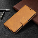 For Samsung Galaxy S22+ 5G Retro Lambskin Texture Pure Color Horizontal Flip Leather Phone Case with Holder & Card Slots & Wallet & Lanyard(Yellow)