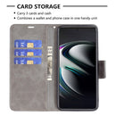 For Samsung Galaxy S22+ 5G Retro Lambskin Texture Pure Color Horizontal Flip Leather Phone Case with Holder & Card Slots & Wallet & Lanyard(Grey)