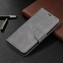 For Samsung Galaxy S22+ 5G Retro Lambskin Texture Pure Color Horizontal Flip Leather Phone Case with Holder & Card Slots & Wallet & Lanyard(Grey)