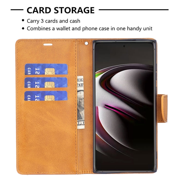 For Samsung Galaxy S22 Ultra 5G Retro Lambskin Texture Pure Color Horizontal Flip Leather Phone Case with Holder & Card Slots & Wallet & Lanyard(Yellow)