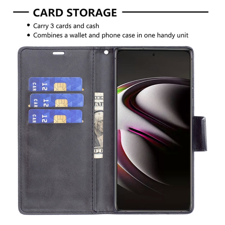 For Samsung Galaxy S22 Ultra 5G Retro Lambskin Texture Pure Color Horizontal Flip Leather Phone Case with Holder & Card Slots & Wallet & Lanyard(Black)