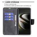 For Samsung Galaxy S22 5G Retro Lambskin Texture Pure Color Horizontal Flip Leather Phone Case with Holder & Card Slots & Wallet & Lanyard(Black)