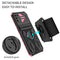 For Motorola Moto G9 Plus Armor Wristband Phone Case(Pink)