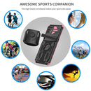 For Motorola Moto G9 Plus Armor Wristband Phone Case(Pink)