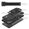For Motorola Moto G9 Plus Armor Wristband Phone Case(Black)