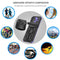 For Motorola Moto G9 Plus Armor Wristband Phone Case(Purple)
