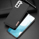 For Samsung Galaxy S22+ 5G DUX DUCIS Fino Series Leather Phone Case(Black)