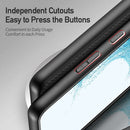 For Samsung Galaxy S22+ 5G DUX DUCIS Fino Series Leather Phone Case(Black)