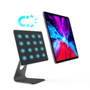 Stoyobe HF-III Series Magnetic Aluminum Alloy Tablet Bracket For iPad Pro 12.9 inch 2021 / 2020 / 2018(Grey)