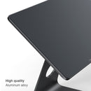 Stoyobe HF-III Series Magnetic Aluminum Alloy Tablet Bracket For iPad Pro 12.9 inch 2021 / 2020 / 2018(Grey)