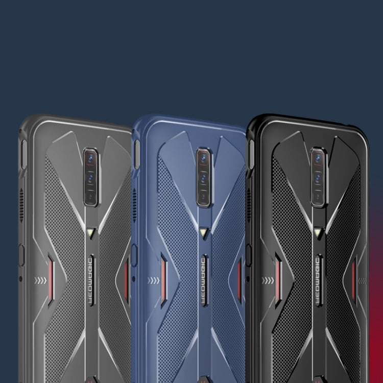 For ZTE nubia Red Magic 6 Pro / 6 TPU Cooling Gaming Phone All-inclusive Shockproof Case(Black)