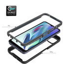 For Motorola Moto G50 5G Starry Sky Solid Color Series Shockproof PC + TPU Phone Case(Royal Blue)