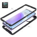 For Huawei nova 8 Starry Sky Solid Color Series Shockproof PC + TPU Phone Case(Black)