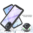 For Huawei nova 8 Starry Sky Solid Color Series Shockproof PC + TPU Phone Case(Black)