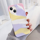 Colorful Liquid Silicone Phone Case For iPhone 13(Pink)
