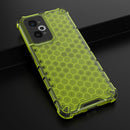 For OPPO Realme GT Neo2 5G Shockproof Honeycomb PC + TPU Phone Case(Green)