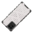 For OPPO Realme 8i Shockproof Honeycomb PC + TPU Phone Case(White)
