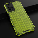 For Xiaomi Redmi Note 11 Pro 5G Shockproof Honeycomb PC + TPU Phone Case(Green)