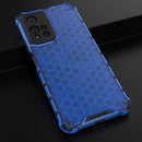 For Xiaomi Redmi Note 11 Pro 5G Shockproof Honeycomb PC + TPU Phone Case(Blue)
