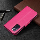 For Xiaomi Redmi Note 11 5G/Note 11T 5G/Poco M4 Pro 5G Two Butterflies Embossing Pattern Horizontal Flip Leather Phone Case with Holder & Card Slot & Wallet & Lanyard(Rose Red)