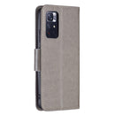 For Xiaomi Redmi Note 11 5G/Note 11T 5G/Poco M4 Pro 5G Two Butterflies Embossing Pattern Horizontal Flip Leather Phone Case with Holder & Card Slot & Wallet & Lanyard(Grey)
