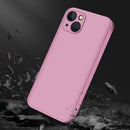 GKK Three Stage Splicing Full Coverage PC Phone Case For iPhone 13 mini(Rose Gold)