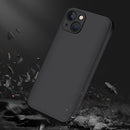 GKK Three Stage Splicing Full Coverage PC Phone Case For iPhone 13(Black)