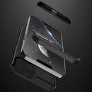 GKK Three Stage Splicing Full Coverage PC Phone Case For iPhone 13 Pro(Black)