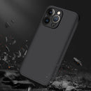 GKK Three Stage Splicing Full Coverage PC Phone Case For iPhone 13 Pro(Black)