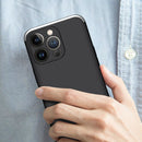 GKK Three Stage Splicing Full Coverage PC Phone Case For iPhone 13 Pro(Black Silver)