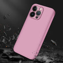 GKK Three Stage Splicing Full Coverage PC Phone Case For iPhone 13 Pro(Rose Gold)