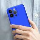 GKK Three Stage Splicing Full Coverage PC Phone Case For iPhone 13 Pro(Blue)