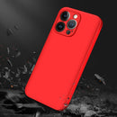 GKK Three Stage Splicing Full Coverage PC Phone Case For iPhone 13 Pro(Red)