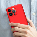 GKK Three Stage Splicing Full Coverage PC Phone Case For iPhone 13 Pro(Red)