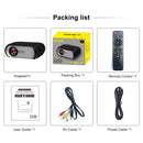 T7 1920x1080P 200 ANSI Portable Home Theater LED HD Digital Projector, Basic Version,US Plug(Black)