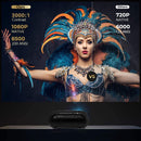 T7 1920x1080P 200 ANSI Portable Home Theater LED HD Digital Projector, Basic Version,US Plug(Black)