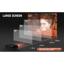 T7 1920x1080P 200 ANSI Portable Home Theater LED HD Digital Projector, Basic Version,US Plug(Black)