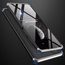 For Samsung Galaxy M52 5G GKK Three Stage Splicing Full Coverage PC Phone Case(Black Silver)