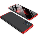 For Samsung Galaxy M52 5G GKK Three Stage Splicing Full Coverage PC Phone Case(Black Red)