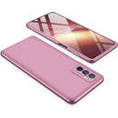 For Samsung Galaxy M52 5G GKK Three Stage Splicing Full Coverage PC Phone Case(Rose Gold)