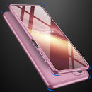 For Samsung Galaxy M52 5G GKK Three Stage Splicing Full Coverage PC Phone Case(Rose Gold)