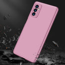 For Samsung Galaxy M52 5G GKK Three Stage Splicing Full Coverage PC Phone Case(Rose Gold)
