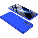 For Samsung Galaxy M52 5G GKK Three Stage Splicing Full Coverage PC Phone Case(Blue)