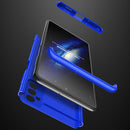 For Samsung Galaxy M52 5G GKK Three Stage Splicing Full Coverage PC Phone Case(Blue)