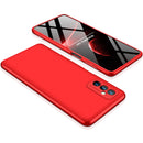For Samsung Galaxy M52 5G GKK Three Stage Splicing Full Coverage PC Phone Case(Red)
