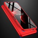 For Samsung Galaxy M52 5G GKK Three Stage Splicing Full Coverage PC Phone Case(Red)