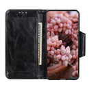 For Nokia G50 Crazy Horse Texture Magnetic Buckle Flip Leather Phone Case with 6-Card Slots(Black)