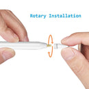 2 PCS 2.0 Modified Round Pen Tip Stylus Needle Tip For Apple Pencil 1 / 2