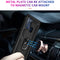 For Motorola Moto G60s Shockproof TPU + PC Phone Case with 360 Degree Rotating Holder(Black)
